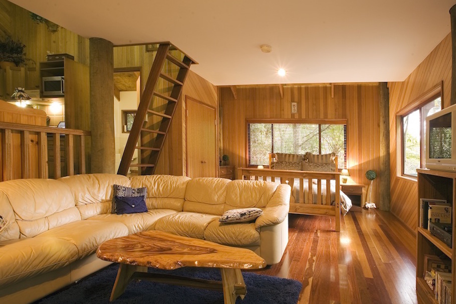 Lyrebird cottage interior